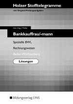 Cover-Bild Holzer Stofftelegramme Baden-Württemberg – Bankkauffrau/-mann