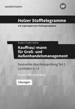 Cover-Bild Holzer Stofftelegramme Kauffrau/-mann für Groß- und Außenhandelsmanagement