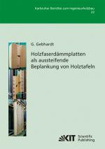 Cover-Bild Holzfaserdämmplatten als aussteifende Beplankung von Holztafeln