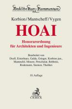 Cover-Bild Honorarordnung für Architekten und Ingenieure (HOAI)