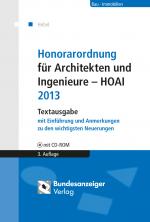 Cover-Bild Honorarordnung für Architekten und Ingenieure - HOAI