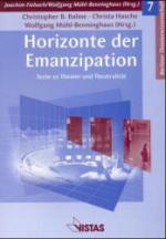 Cover-Bild Horizonte der Emanzipation