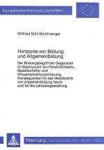 Cover-Bild Horizonte von Bildung und Allgemeinbildung