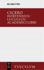 Cover-Bild Hortensius. Lucullus. Academici libri