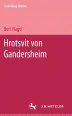 Cover-Bild Hrotsvit von Gandersheim