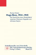 Cover-Bild Hugo Boss, 1924-1945