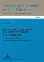 Cover-Bild Humanitätsforschung als interdisziplinäre Anthropologie