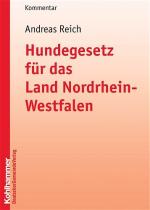 Cover-Bild Hundegesetz für das Land Nordrhein-Westfalen