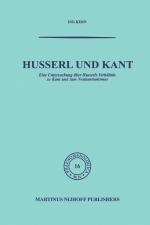 Cover-Bild Husserl und Kant