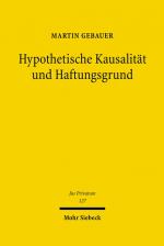 Cover-Bild Hypothetische Kausalität und Haftungsgrund