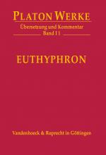 Cover-Bild I 1 Euthyphron