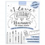 Cover-Bild I love Lettering - 22 Alphabete für Schnell-Starter: Volume 4