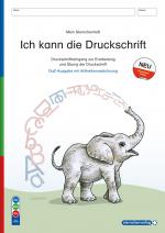 Cover-Bild Ich kann die Druckschrift - Ausgabe mit Artikelkennzeichnung (DaZ) - Schreiblehrgang - neue Ausgabe 2024