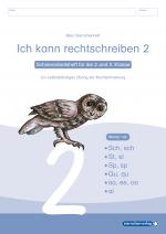 Cover-Bild Ich kann rechtschreiben 2 - Schülerarbeitsheft für die 2. und 3. Klasse - neues Design