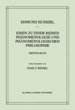 Cover-Bild Ideen zu einer reinen Phänomenologie und phänomenologischen Philosophie