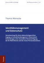 Cover-Bild Identitätsmanagement und Datenschutz