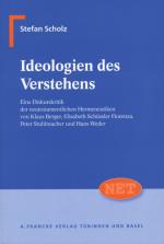 Cover-Bild Ideologien des Verstehens