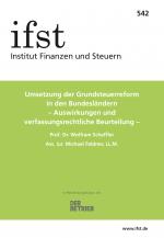 Cover-Bild ifst-Schrift 542