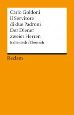 Cover-Bild Il Servitore di due Padroni / Der Diener zweier Herren. Ital. /Dt