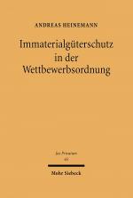 Cover-Bild Immaterialgüterschutz in der Wettbewerbsordnung