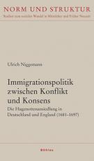 Cover-Bild Immigrationspolitik zwischen Konflikt und Konsens