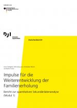 Cover-Bild Impulse für die Weiterentwicklung der Familienerholung