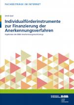 Cover-Bild Individualförderinstrumente zur Finanzierung der Anerkennungsverfahren
