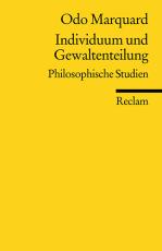 Cover-Bild Individuum und Gewaltenteilung. Philosophische Studien