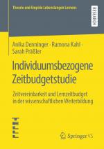 Cover-Bild Individuumsbezogene Zeitbudgetstudie