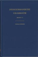 Cover-Bild Indogermanische Grammatik, Bd IV: Wortbildungslehre (Derivationsmorphologie) / Komposition im Aufriß