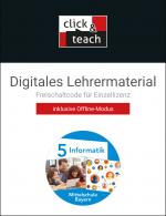 Cover-Bild Informatik – Mittelschule Bayern / Informatik Mittelschule BY click & teach 5 Box
