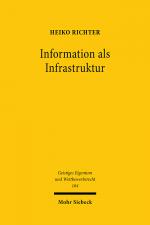 Cover-Bild Information als Infrastruktur