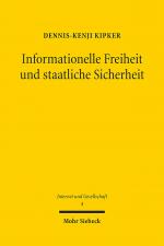 Cover-Bild Informationelle Freiheit und staatliche Sicherheit