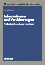 Cover-Bild Informationen und Versicherungen