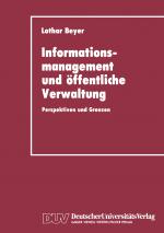 Cover-Bild Informationsmanagement und öffentliche Verwaltung