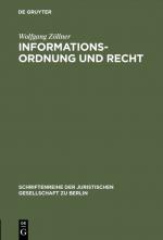 Cover-Bild Informationsordnung und Recht