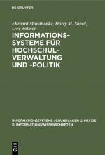 Cover-Bild Informationssysteme für Hochschulverwaltung und -politik