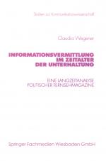 Cover-Bild Informationsvermittlung im Zeitalter der Unterhaltung