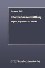 Cover-Bild Informationsvermittlung