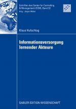 Cover-Bild Informationsversorgung lernender Akteure