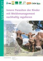 Cover-Bild Innere Parasiten der Rinder mit Weidemanagement nachhaltig regulieren