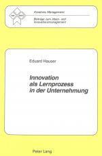 Cover-Bild Innovation als Lernprozess in der Unternehmung