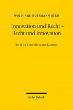 Cover-Bild Innovation und Recht - Recht und Innovation