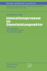 Cover-Bild Innovationsprozesse im Dienstleistungssektor