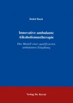 Cover-Bild Innovative ambulante Alkoholismustherapie