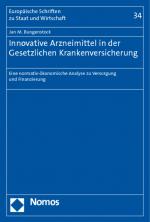 Cover-Bild Innovative Arzneimittel in der Gesetzlichen Krankenversicherung