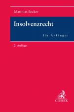 Cover-Bild Insolvenzrecht für Anfänger