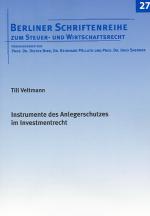 Cover-Bild Instrumente des Anlegerschutzes im Investmentrecht