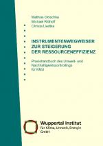 Cover-Bild Instrumentenwegweiser zur Steigerung der Ressourceneffizienz