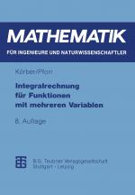 Cover-Bild Integralrechnung für Funktionen mit mehreren Variablen